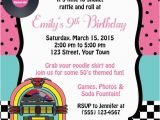 50s Birthday Invitations Items Similar to 50 39 S themed Birthday Invitation Birthday