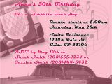 50s Birthday Invitations Kayleigh 39 S Kreations 50 39 S theme Birthday Invitation