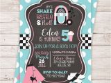 50s Birthday Invitations Printable 50 39 S Birthday Party Invitation sock Hop