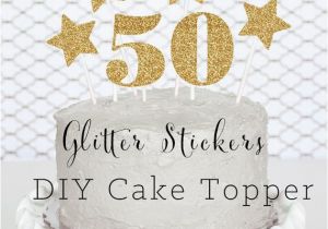 50th Birthday Cake toppers Decorations 50 Cake topper 50th Birthday Cake topper 50th Birthday