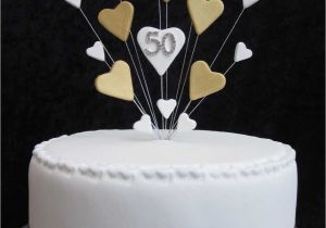 50th Birthday Cake toppers Decorations Happy 50th Birthday Cake topper Decoration Images Ideas