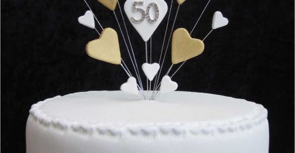50th Birthday Cake toppers Decorations Happy 50th Birthday Cake topper Decoration Images Ideas