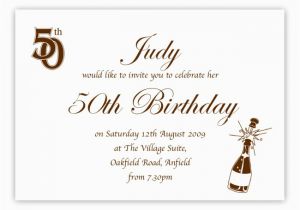 50th Birthday Celebration Invitations 50th Birthday Party Invitation Birthdays