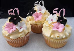 50th Birthday Cupcake Decorations 25 Best Ideas About 50th Birthday Cupcakes On Pinterest