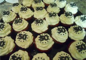 50th Birthday Cupcake Decorations 50th Birthday Cupcake Cake Ideas 52606 Posted by Posh Cupc