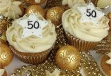 50th Birthday Cupcake Decorations Festive Cupcakes