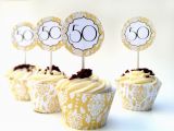 50th Birthday Cupcake Decorations Instant Download 50th Anniversary Diy Cupcake Decorations