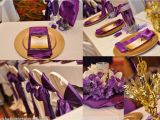 50th Birthday Decorations Purple Purple and Gold 50th Birthday Celebration Kustom Kreations