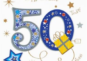50th Birthday E Cards Happy 50th Birthday Greeting Card by Talking Pictures Cards