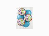 50th Birthday Flowers and Balloons 50th Birthday Balloon Bouquet Inverness Flowers