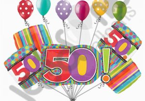 50th Birthday Flowers and Balloons Birthday Balloon On Shoppinder