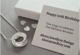 50th Birthday Gifts for Her Jewellery Mom 50th Birthday Etsy