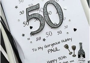 50th Birthday Gifts for Him Ebay 50th Birthday Card for Men Dad Husband son Personalised