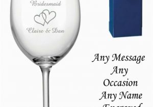 50th Birthday Gifts for Him Ebay Personalised Engraved Wine Glass Birthday Wedding