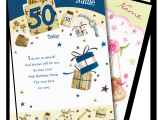 50th Birthday Gifts for Him Experience Personalised Birthday Cards for Adults the Gift Experience