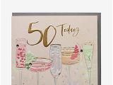 50th Birthday Gifts for Him John Lewis Greetings Cards Gift Wrap Cards Party Shop John