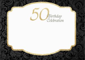 50th Birthday Invitation Templates Free Free Printable 50th Birthday Invitations Template Free