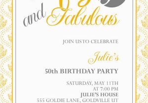 50th Birthday Invitations Free 50th Birthday Invitation Templates Free Printable A