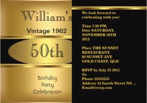 50th Birthday Invites for Men 45 50th Birthday Invitation Templates Free Sample