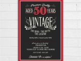 50th Birthday Invites for Men 50th Birthday Invitation for Men Jpeg Printable Aged to