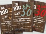 50th Birthday Invites for Men 50th Birthday Party Invitations for Men Cimvitation