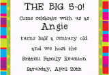 50th Birthday Invites Wording 50th Birthday Invitations Wording