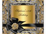 50th Birthday Party Decorations Black and Silver 50th Birthday Party Gold Silver Black Bow 5 25×5 25 Square