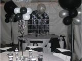 50th Birthday Party Decorations Black and Silver Anniversaire Idees De Fete D 39 Anniversaire and soirees