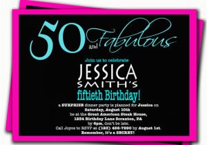 50th Birthday Party Invitation Samples 50th Surprise Birthday Party Invitations Dolanpedia