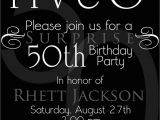 50th Birthday Party Invitation Samples the 50th Birthday Invitation Template Free Templates
