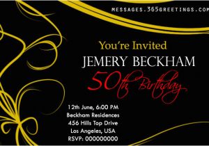 50th Birthday Party Invitation Templates 50th Birthday Invitations and 50th Birthday Invitation