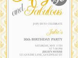 50th Birthday Party Invitations Free Printable 50th Birthday Invitation Templates Free Printable A