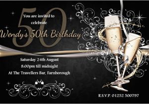 50th Birthday Party Invitations with Photo 45 50th Birthday Invitation Templates Free Sample