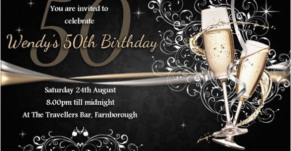 50th Birthday Party Invites Free Templates 45 50th Birthday Invitation Templates Free Sample
