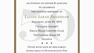 50th Birthday Sayings for Invitations 4 Plain 50th Birthday Invitation Wording Sample Ideas