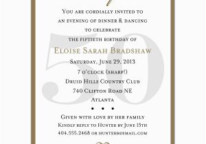 50th Birthday Sayings for Invitations 4 Plain 50th Birthday Invitation Wording Sample Ideas