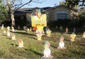 50th Birthday Yard Decorations Birthday Yard Flocking Decorations Tampa Fl Call