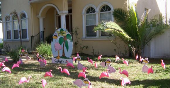 50th Birthday Yard Decorations Flock N Surprise 727 687 8111 Largo Florida Www