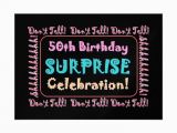 50th Surprise Birthday Invites 50th Birthday Surprise Party Invitations Free Invitation