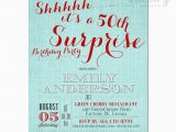 50th Surprise Birthday Invites Party Invitation Templates 50th Surprise Party Invitations