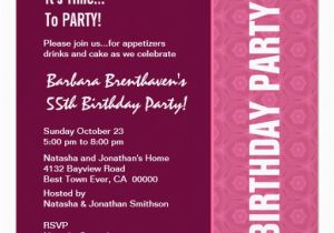 55th Birthday Invitations 2 000 55th Birthday Invitations 55th Birthday