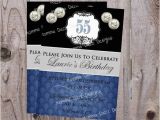 55th Birthday Invitations Double Nickel 55th Birthday Invitation by Mommadazzdesigns