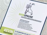 55th Birthday Invitations Items Similar to Manopause Birthday Invitation 55th