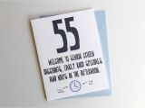 55th Birthday Meme Funny 55th Birthday Card 55th Birthday Card