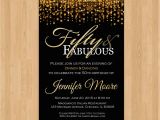 5oth Birthday Invitations 50th Birthday Invitation for Women 50 and Fabulous