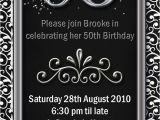 5oth Birthday Invitations Fiftieth Birthday Invitations Smart Designs