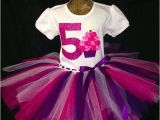 5th Birthday Girl Tutu Outfits the Fifi Fifth Birthday Outfit for Girls 5th Birthday by