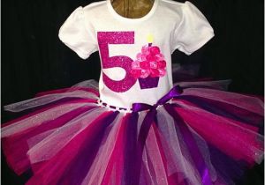 5th Birthday Girl Tutu Outfits the Fifi Fifth Birthday Outfit for Girls 5th Birthday by