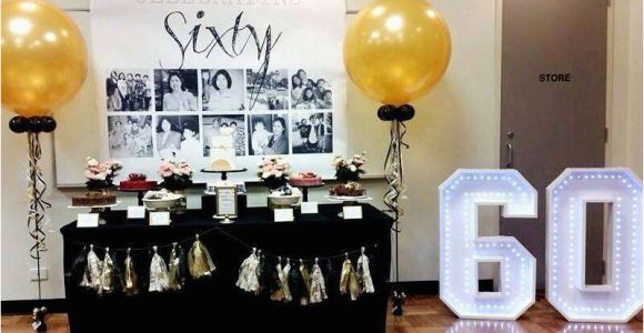 60 Birthday Decorations Ideas 60th Birthday Party Ideas