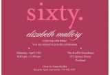 60 Birthday Invites Sixty Pink 60th Birthday Invitations Paperstyle